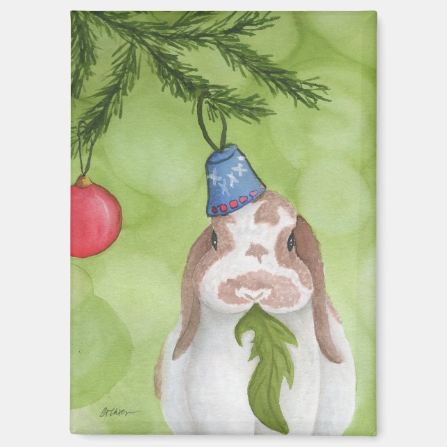 Animaux de vacances inhabituels : Bunny Magnet 2,5 (Recto)
