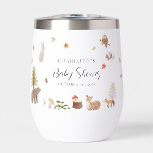 Animaux des bois Baby shower d'automne d'automne