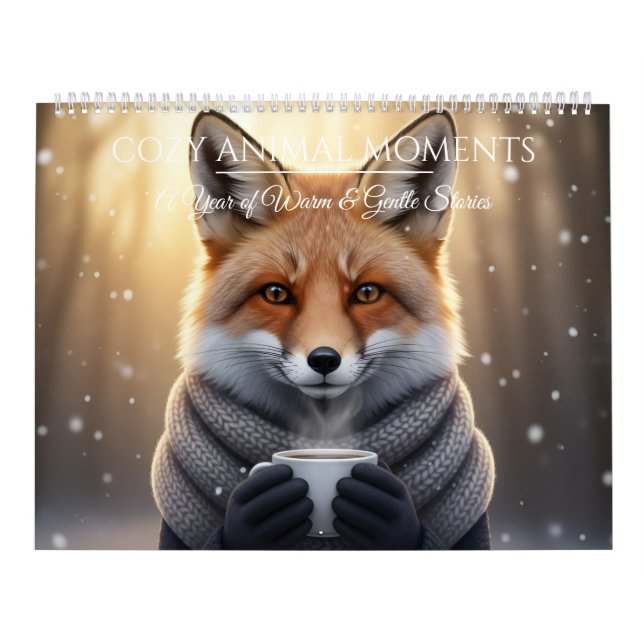 Animaux Douillets - Calendrier d'Art Mural (Protection)