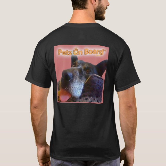 Animaux familiers à bord de T-shirt de ™, langue (Dos)