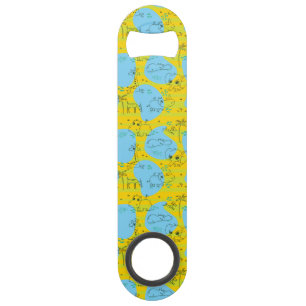 Animaux jouant l'arrière - plan de motif de bébé