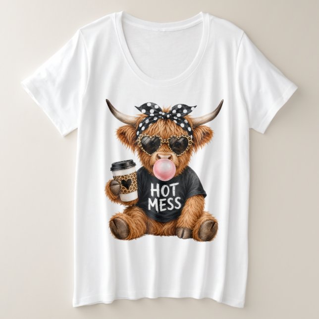 Animaux mignons et drôles de bubble gum (Design devant)