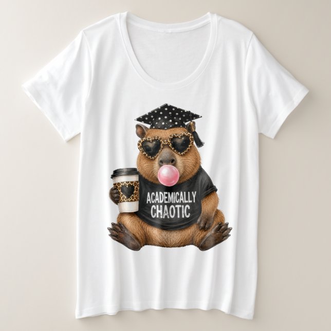 Animaux mignons et drôles de bubble gum (Design devant)