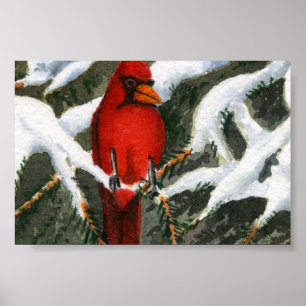 Animaux Poster Carte Taille 4" par 6" Poster