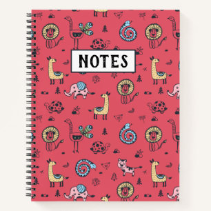 Animaux Sauvages Cahier Jungle