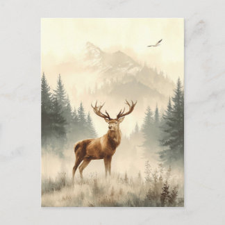 Animaux sauvages d'Alaska. Renne.. Carte postale