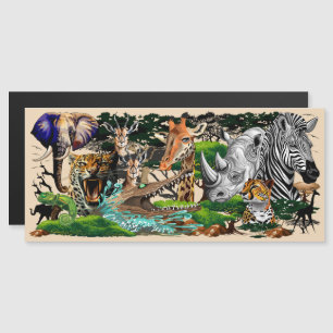 Animaux sauvages de la Savane africaine