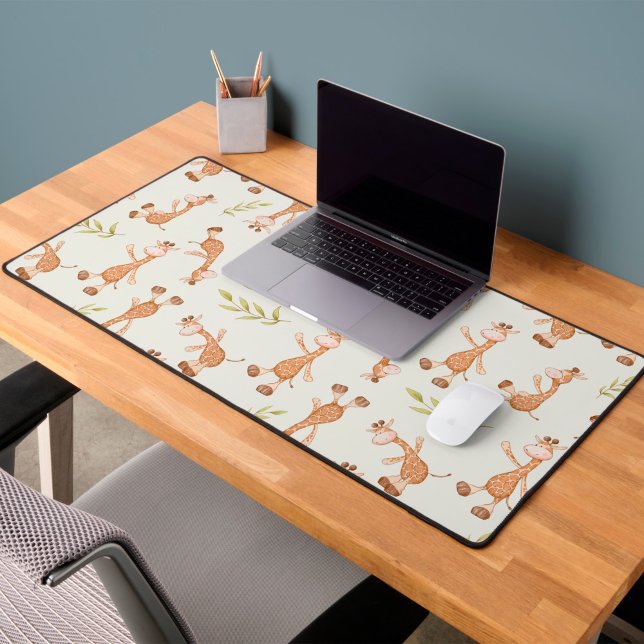 Animaux sauvages Giraffe Enfants (cute desk mat for kids with giraffe pattern.)