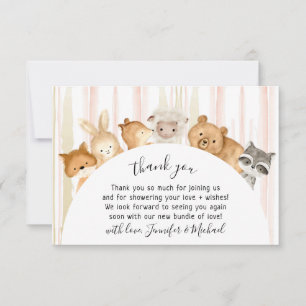 Animaux sauvages rustiques Merci