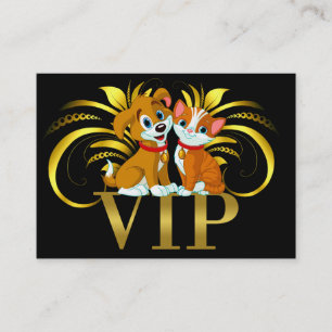 Animaux très importants VIP Carte de visite / Pass