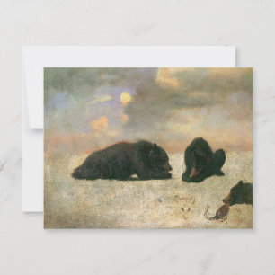 Animaux Vintage, Grizzlis par Albert Bierstadt