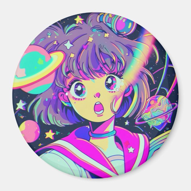 Anime de Kawaii Magnet fille (Devant)