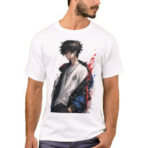 Anime Eyes "JE VOUS VOIS" T-Shirt Blanc | Original