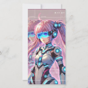 Anime fille futuriste