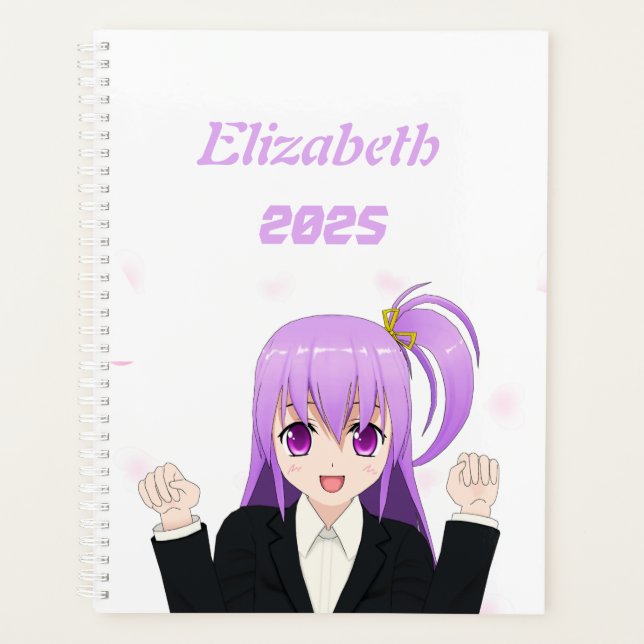 Anime fille mignonne rose joyeux japonais 2025 (Devant)