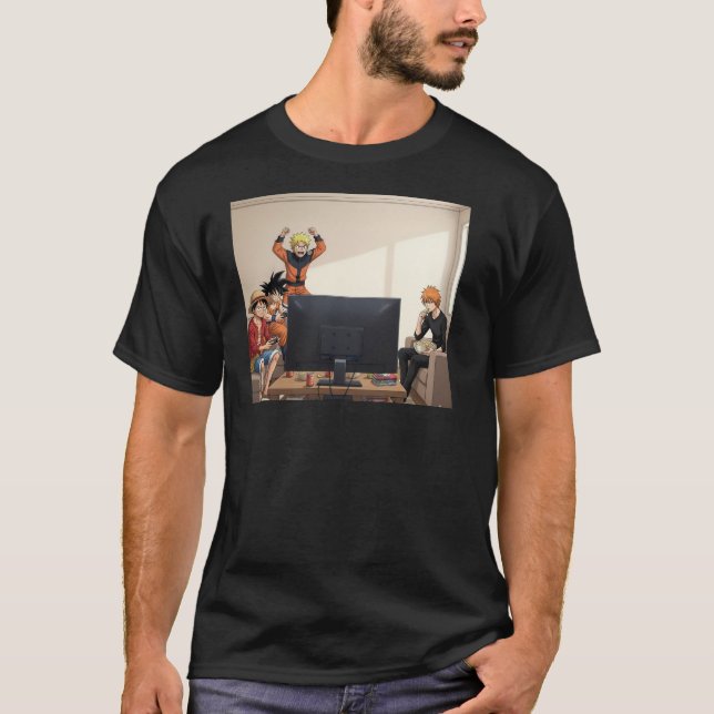 Anime Friends Couch Co-Op T-Shirt (Devant)