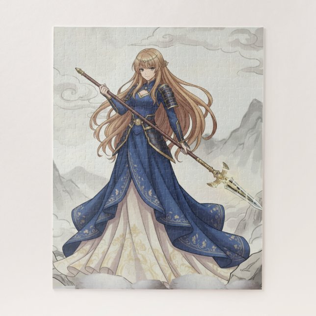 Anime Girl Puzzle (Vertical)