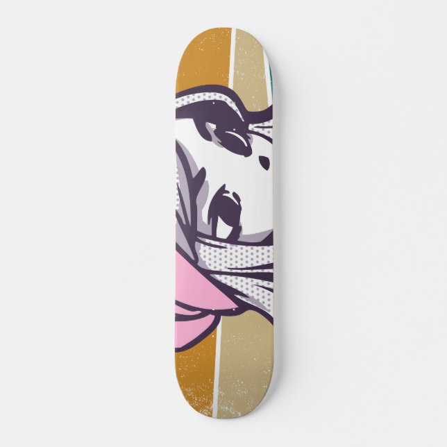Anime Girl Skateboard (Devant)