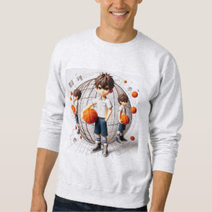 Anime Hoop Star - Sweatshirt de basket-ball 3D