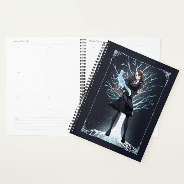 Anime le Patronus loutre d'Hermione Granger (Devant avec enveloppe)