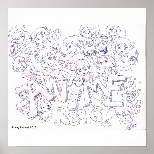 Anime Poster (Devant)