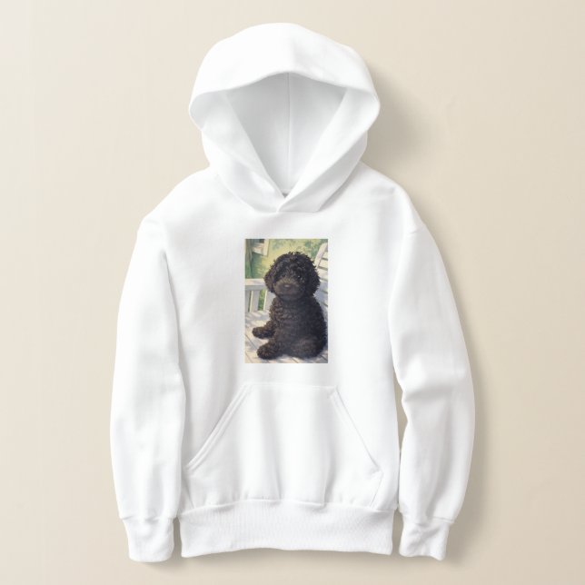 Anime Puppy Cute Hoodie for Girls (Poser)