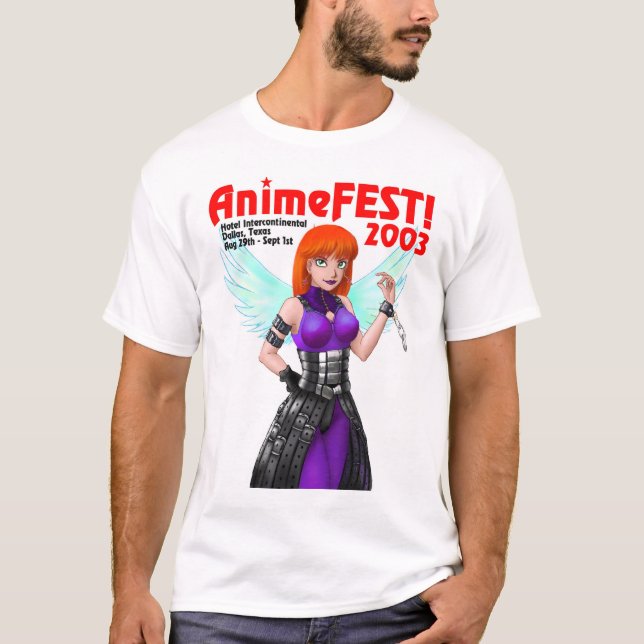 AnimeFEST ! T-shirt de 2003 escroqueries (Devant)