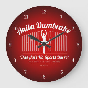Anita Damfrein Dance Studio Grande horloge