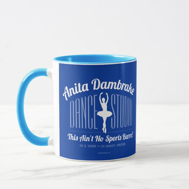 Anita Damfrein Dance Studio Mug (Gauche)