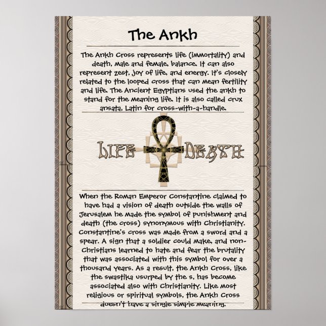Ankh Informational Poster (Devant)