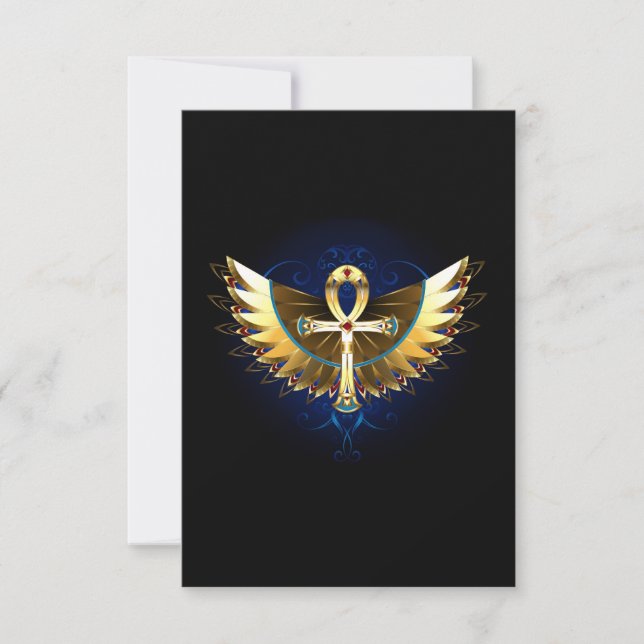 Ankh or avec ailes (Devant)