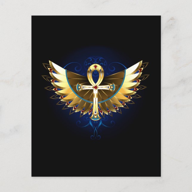 Ankh or avec ailes (Devant)