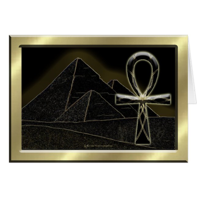 Ankh raye la carte (Devant horizontal)