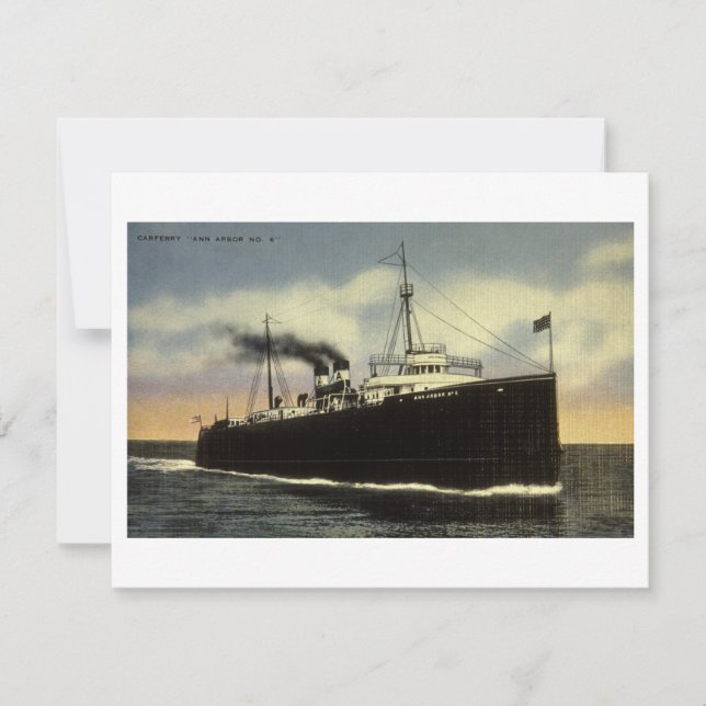 Ann Arbor Car Ferry No 6 - Arthur K. Atkinson (Devant)
