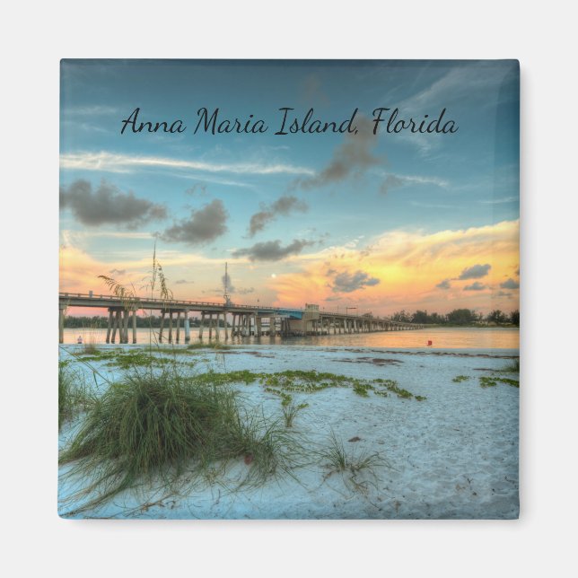 Anna Maria Island Floride Magnet (Devant)