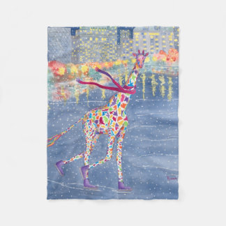 Annabelle sur la couverture d'ouatine de glace