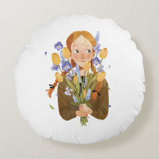 Anne de Green Gables Coussin rond