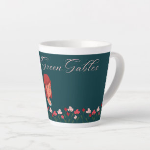 Anne Girl - Anne avec une tasse "E"