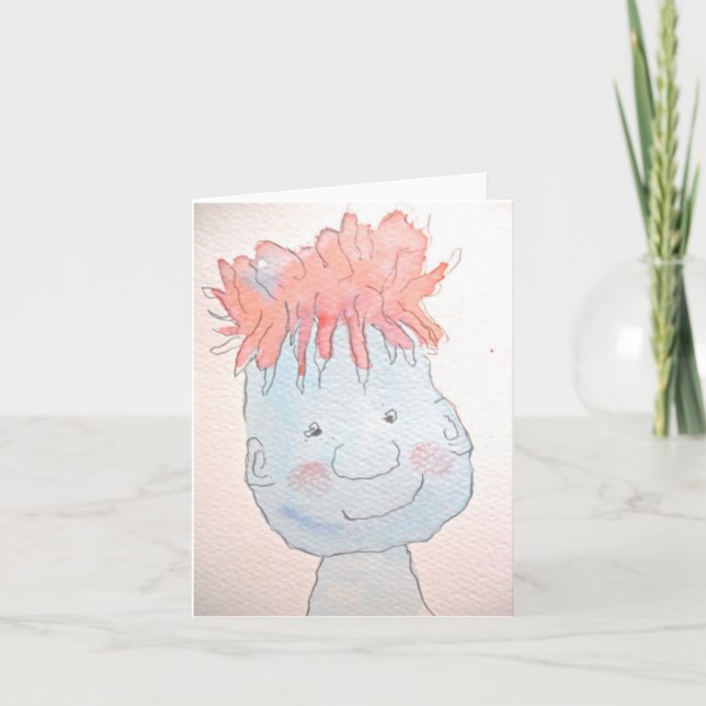 Anne Marie Blob Petite Carte pour notes (Devant)