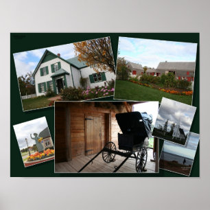 Anne of Green Gables, affiche de collage !