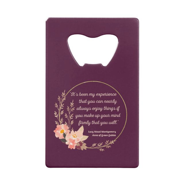 Anne Of Green Gables Citation I - Style mignon (Devant)
