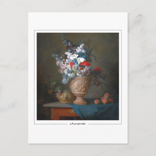 Anne Vallayer-Coster #5 - Carte postale d'art (Devant)