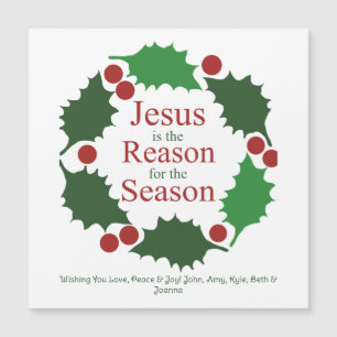Anneau de Holly Jesus Raison de la saison Magnet C