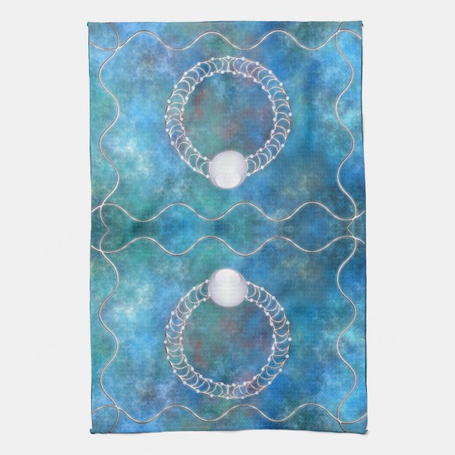 Anneau d'eau serviette de cuisine (Vertical)