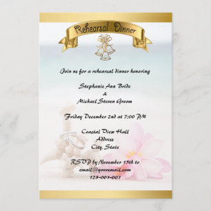 Anneaux de mariage sur la carte de répétition de