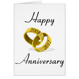 Anneaux de verrouillage - date de mariage faite