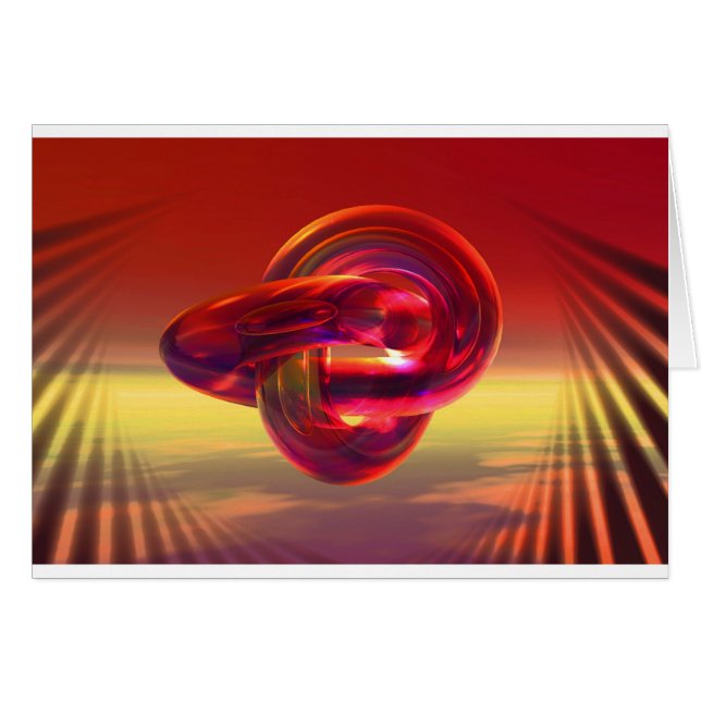 Anneaux rouges mystiques (Devant horizontal)