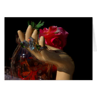 Anneaux sur ses doigts