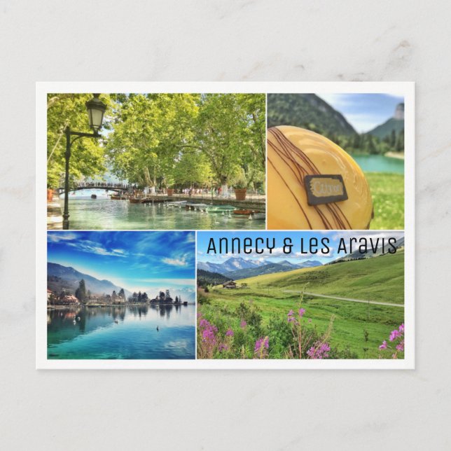 Annecy & Les Aravis - Carte postale (Devant)