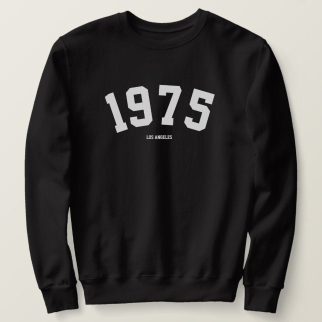 Année Anniversaire | Sweatshirt tendance moderne p (Design devant)